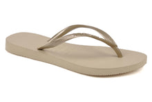 Cargar imagen en el visor de la galería, Image 07: Havaianas Tongs Slim Sand Grey/Light Golden
