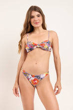Cargar imagen en el visor de la galería, Model Front: Rio De Sol Ensemble Set Garden-Flower Bandeau-Joy Essential
