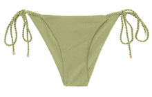 Cargar imagen en el visor de la galería, Product Front: Rio De Sol Bas Bottom Oliva Cheeky-Rope
