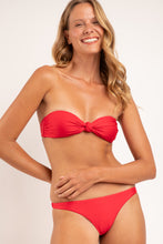 Cargar imagen en el visor de la galería, Image 06: Rio De Sol Haut Top Microfibra-Chic-Red Bandeau-Joy
