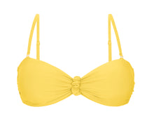 Cargar imagen en el visor de la galería, Product Front: Rio De Sol Haut Top Amarelo Bandeau-Crispy
