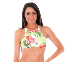 Cargar imagen en el visor de la galería, Model Front: Rio De Sol Haut Soutien Acacia Rosa
