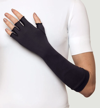 Cargar imagen en el visor de la galería, Image 02: Uv Line Gants Long Gloves Uni Black Upf50+
