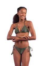 Cargar imagen en el visor de la galería, Image 04: Rio De Sol Bas Bottom Croco Frufru-Fio
