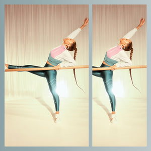 Image 05: Alto Giro Fitness Bas Legging Atlanta Fitas Refletivas Verde Strong