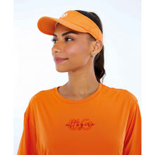 Cargar imagen en el visor de la galería, Image 02: Alto Giro Fitness Haut T-Shirt Skin Fit Make It Fun Laranja Gym
