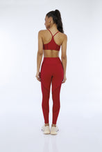 Cargar imagen en el visor de la galería, Image 04: Alto Giro Fitness Haut Top Hyper Recortes Atlanta Vermelho Haute Red
