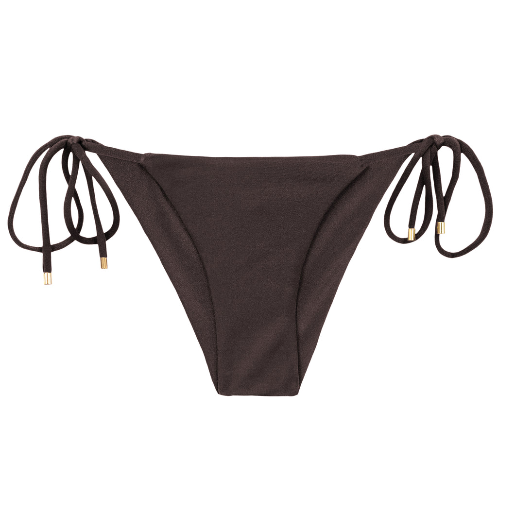 Bottom Shimmer-Coffee Cheeky-Tie