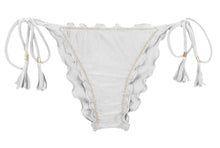 Cargar imagen en el visor de la galería, Bottom Shimmer-White Frufru
