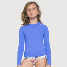 Cargar imagen en el visor de la galería, Camiseta Kids Uvpro ML Azul Bic UPF50+
