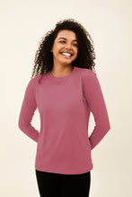 Cargar imagen en el visor de la galería, Camiseta Uvpro Br ML Malva UPF50+
