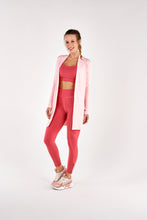 Cargar imagen en el visor de la galería, Cardigan Rib Santorini Rosa Respire
