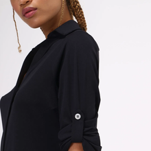 Cargar imagen en el visor de la galería, Copenhagen FPU50+ Shirtdress Black Uv
