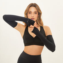 Cargar imagen en el visor de la galería, Extra Long Glove Preto UPF50+
