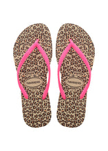 Cargar imagen en el visor de la galería, Image 04: Havaianas Tongs Havaianas Slim Animals Sandgrey/Pink
