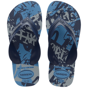 Havaianas Kids Max Street Azul Aco