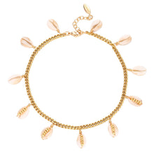 Cargar imagen en el visor de la galería, Product Front: Hipanema Bracelet De Cheville Ankle Bracelet Shalow Gold
