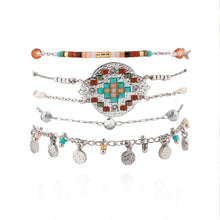 Cargar imagen en el visor de la galería, Product Front: Hipanema Bracelet Cuff Goldville Silver Hipanema
