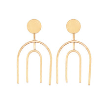 Cargar imagen en el visor de la galería, Product Front: Hipanema Boucles D&#39;oreille Earrings Kaldera Gold Hipenema

