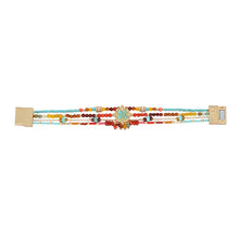 Cargar imagen en el visor de la galería, Product Back: Hipanema Bracelet Metaphor Turquoise Hipanema
