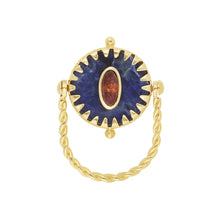 Cargar imagen en el visor de la galería, Model Front: Hipanema Bague Miamor Blue Hipanema
