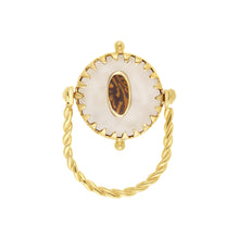 Cargar imagen en el visor de la galería, Model Front: Hipanema Bague Miamor White Hipanema
