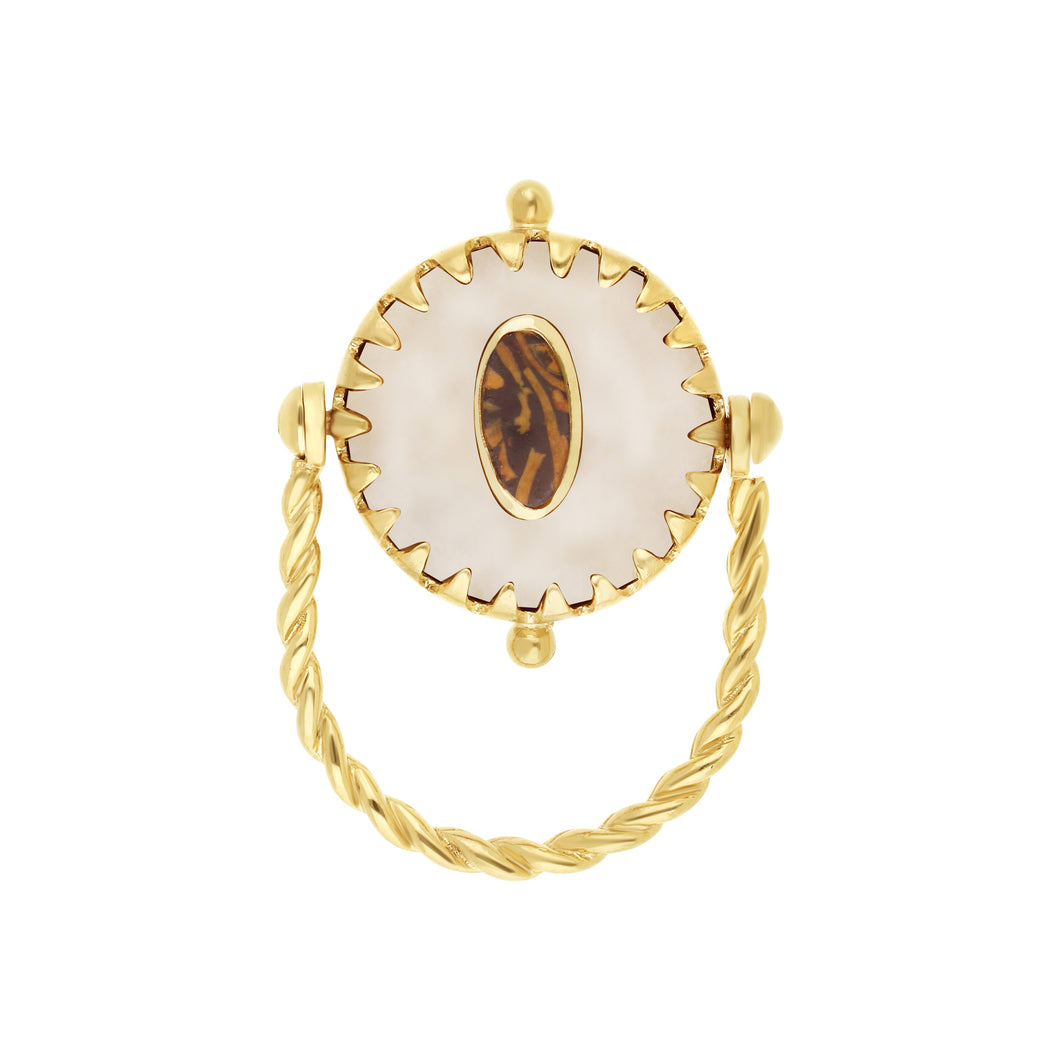 Model Front: Hipanema Bague Miamor White Hipanema