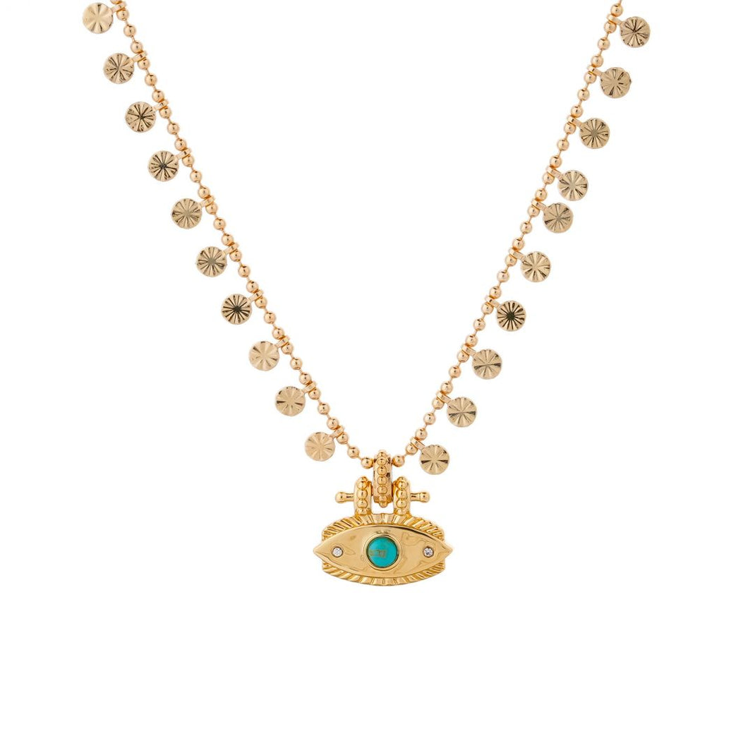Product Front: Hipanema Collier Necklace Premonition Gold Hipenema