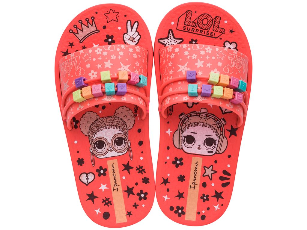 Product Front: Ipanema Tongs Ipanema Lol Surprise Slide Vermelho