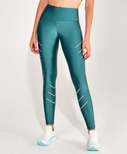 Cargar imagen en el visor de la galería, Legging Atlanta Fitas Refletivas Verde Strong
