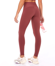 Cargar imagen en el visor de la galería, Legging Bodytex II Com Laser E Fusao Marrom Mahogany
