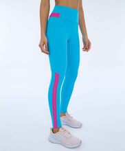 Cargar imagen en el visor de la galería, Legging Hyper Detalhe Cos Azul Scuba
