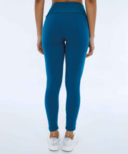 Cargar imagen en el visor de la galería, Legging Supplex Com Laser No Cos Verde Deep
