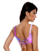 Cargar imagen en el visor de la galería, Image 05: Luli Fama Haut Top Strappy Blue Pink
