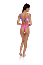 Cargar imagen en el visor de la galería, Image 08: Luli Fama Haut Top Strappy Blue Pink
