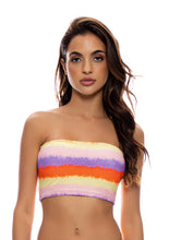 Cargar imagen en el visor de la galería, Model Front: Luli Fama Haut Top Tube Miami Sunsets
