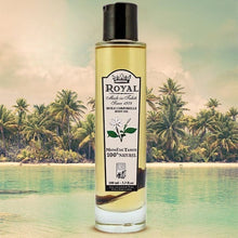 Cargar imagen en el visor de la galería, Product Front: Monoï Royal Solaire Royal Monoi 100% Natural 100 Ml Glass Bottle
