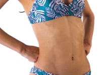 Cargar y reproducir el video en el visor de la galería, Video: Rio De Sol Haut Top Palms-Blue Balconet-Inv
