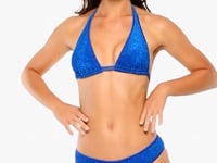 Load and play video in Gallery viewer, Top Halter Stardust Royal Blue
