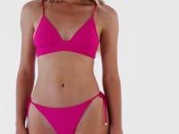 Cargar y reproducir el video en el visor de la galería, Video: Rio De Sol Ensemble Set Amaranto Tri-Cos Ibiza
