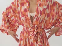 Cargar y reproducir el video en el visor de la galería, Video: Rio De Sol Robe De Plage Mirage Kaftan Bel
