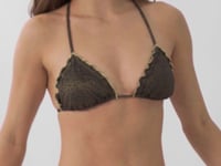 Cargar y reproducir el video en el visor de la galería, Video: Rio De Sol Haut Top Radiante-Black Frufru
