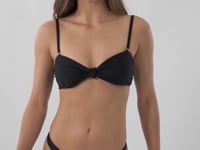 Cargar y reproducir el video en el visor de la galería, Top Touch-Black Bandeau-Joy
