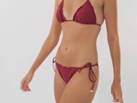Cargar y reproducir el video en el visor de la galería, Video: Rio De Sol Haut Top Touch-Carmim Frufru
