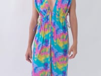 Cargar y reproducir el video en el visor de la galería, Video: Rio De Sol Vêtement De Plage Fusion Long Dress Soleil
