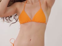 Cargar y reproducir el video en el visor de la galería, Video: Rio De Sol Bas Bottom Bio-Laranjada Lacinho
