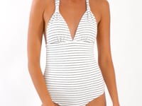 Cargar y reproducir el video en el visor de la galería, Video: Rio De Sol Une Pièce Linea-White Mel-Op
