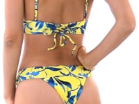 Cargar y reproducir el video en el visor de la galería, Video: Rio De Sol Bas Bottom Lemon Flower Tri Cos
