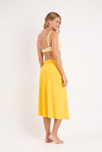Cargar imagen en el visor de la galería, Model Back: Rio De Sol Jupe De Page Bio-Luz-Solar Long Skirt Knot
