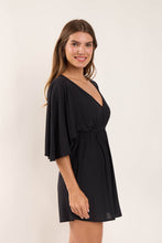 Cargar imagen en el visor de la galería, Image 02: Rio De Sol Vêtement De Plage Black Mini Dress
